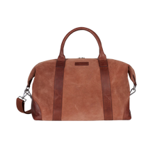 Load image into Gallery viewer, Weekend bag Steven - Ljósbrún rúskin