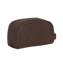 Load image into Gallery viewer, Canvas snyrtitaska - Brún