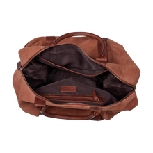 Load image into Gallery viewer, Weekend bag Steven - Ljósbrún rúskin