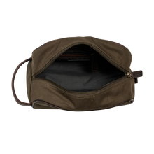 Load image into Gallery viewer, Canvas snyrtitaska - Græn