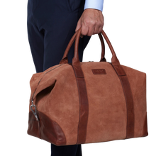 Load image into Gallery viewer, Weekend bag Steven - Ljósbrún rúskin