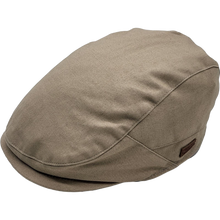 Load image into Gallery viewer, Ljósbrúnn flat cap - One size
