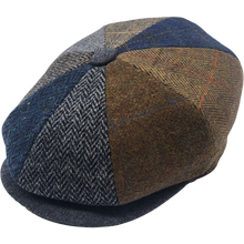 Load image into Gallery viewer, Brúnn búta newsboy
