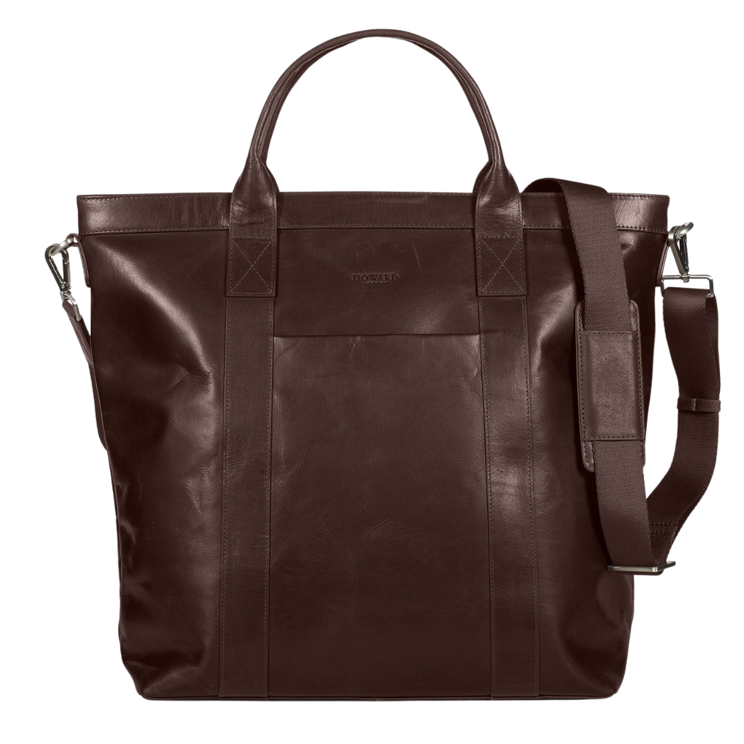 Tote bag Brian - Dökkbrún