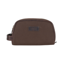 Load image into Gallery viewer, Canvas snyrtitaska - Brún
