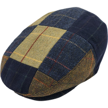 Load image into Gallery viewer, Blár búta flat cap
