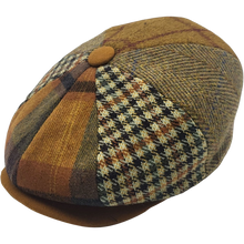 Load image into Gallery viewer, Ljósbrúnn búta newsboy
