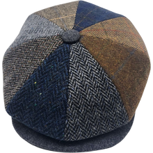 Load image into Gallery viewer, Brúnn búta newsboy
