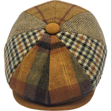 Load image into Gallery viewer, Ljósbrúnn búta newsboy
