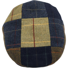 Load image into Gallery viewer, Blár búta flat cap
