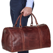 Load image into Gallery viewer, Weekend bag Hunter - Brún
