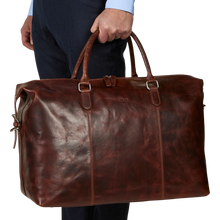 Load image into Gallery viewer, Weekend bag Lawrence - Brún
