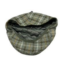 Load image into Gallery viewer, Ljósgrænn flat cap - 100% ull
