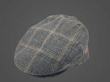 Load image into Gallery viewer, Gráköflóttur flatcap
