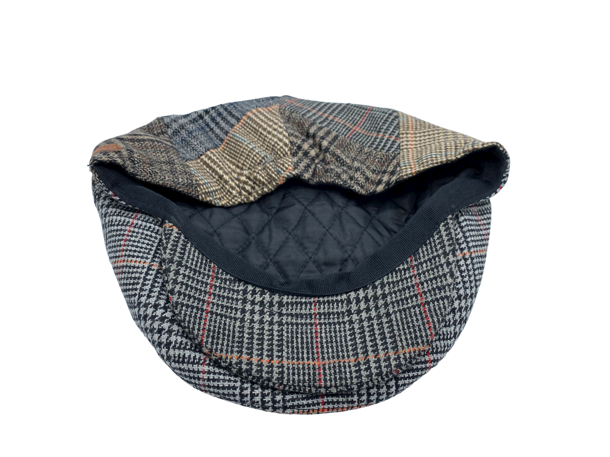 Ljósbrúnn búta flat cap – Snyrtimenni.is